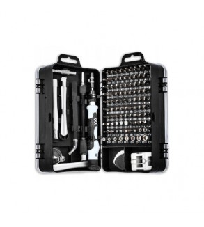 Set surubelnite precizie 115in1 cu 98 biti magnetica trusa reparatii electroniceÂ Â MIV